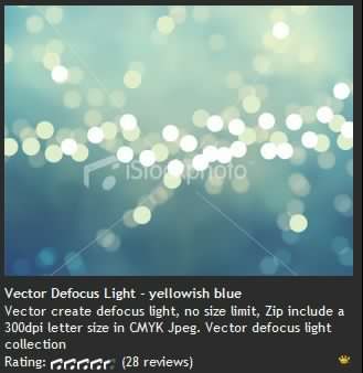 Vector Defocus Light - manga mavo