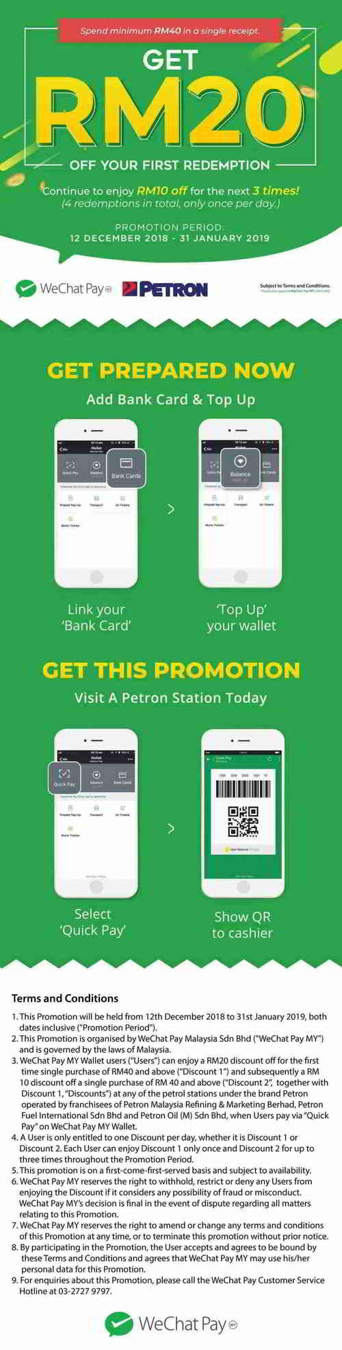 Fisondrotana: WeChat Pay x Petron Cash Rebate faha-4