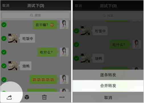 Kitiho [Mandroso] → [Manakambana sy mandroso] WeChat chat record No. 2