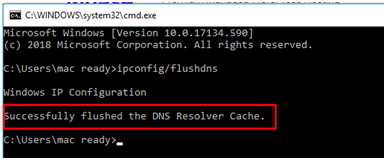 Ahoana ny fanesorana ny cache DNS Windows 10 rafitra fandidiana?Ny varavarankely dia manosika ny fampahalalana momba ny fahombiazan'ny DNS Flush No. 5